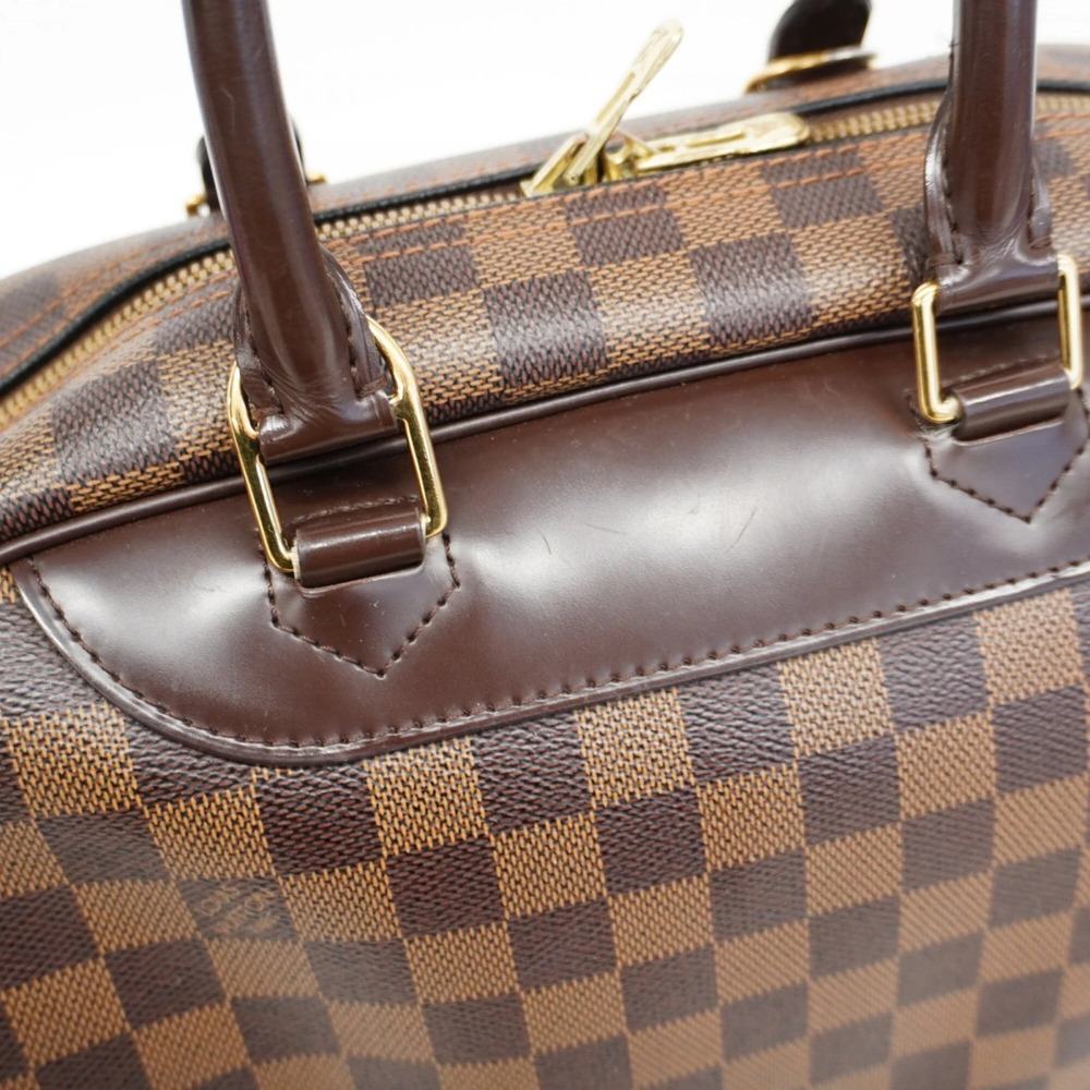 LOUIS VUITTON Brown Damier Deauville Bag - Picture 10 of 13